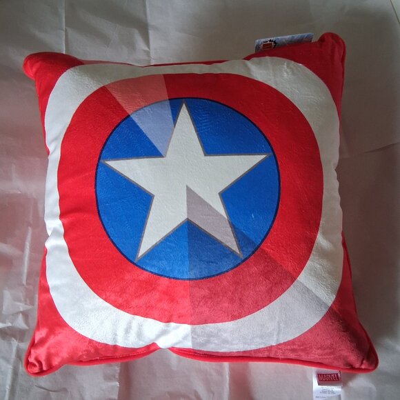 Marvel Comics Captain America 18" x 18" Decorative Cushion - Picture 2 of 6
